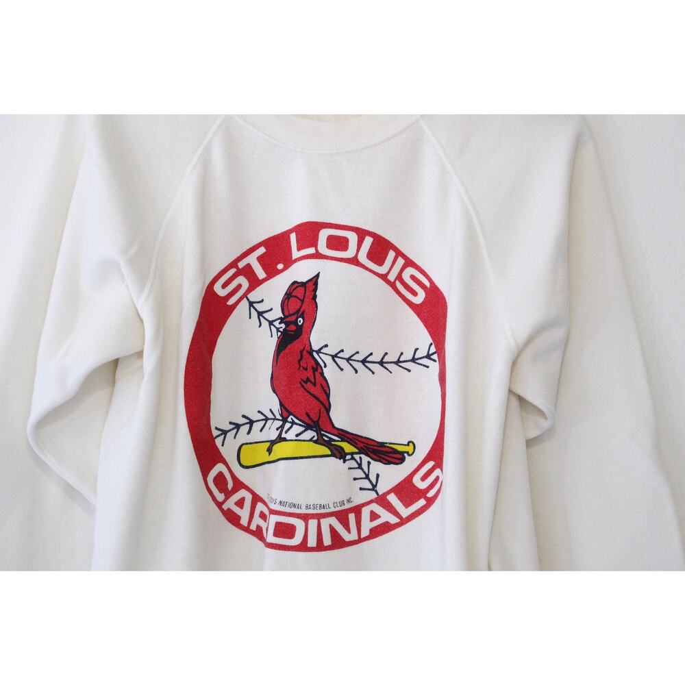 Vintage St Louis Missouri Cardinals Baseball Sweatshirt Large - Picture 2 of 6